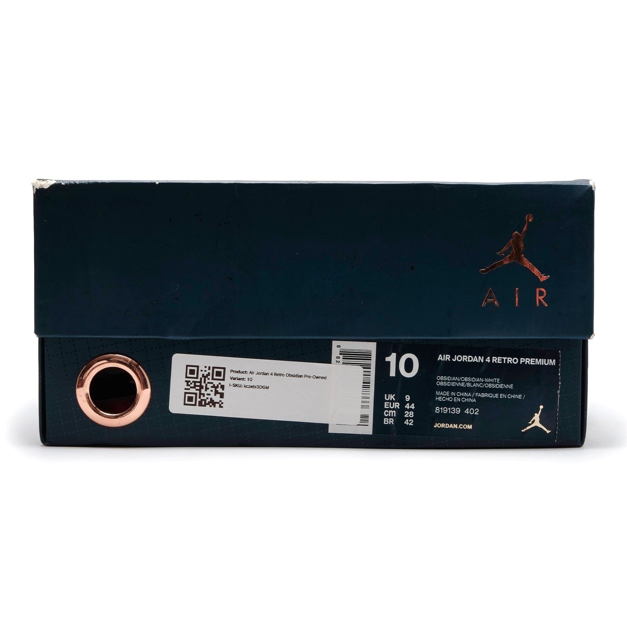 Nike 4 Retro Obsidian Size US 10 / EU 43 - 9 Thumbnail