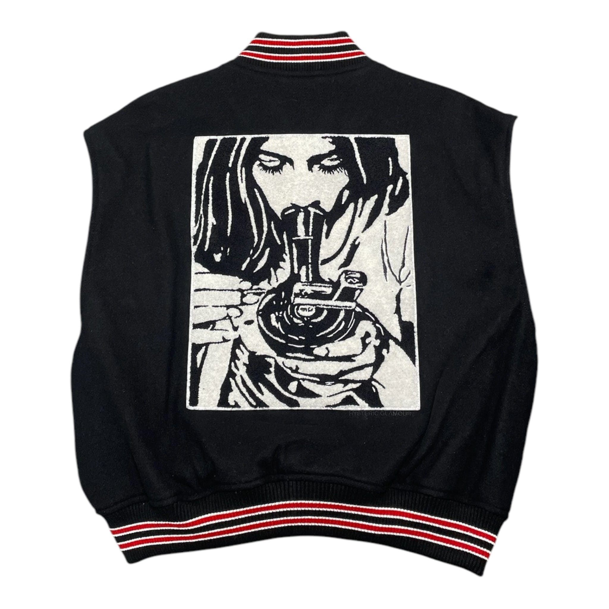 Supreme Hysteric Glamour Varsity Jacket Black Size US M / EU 48-50 / 2 - 2 Thumbnail