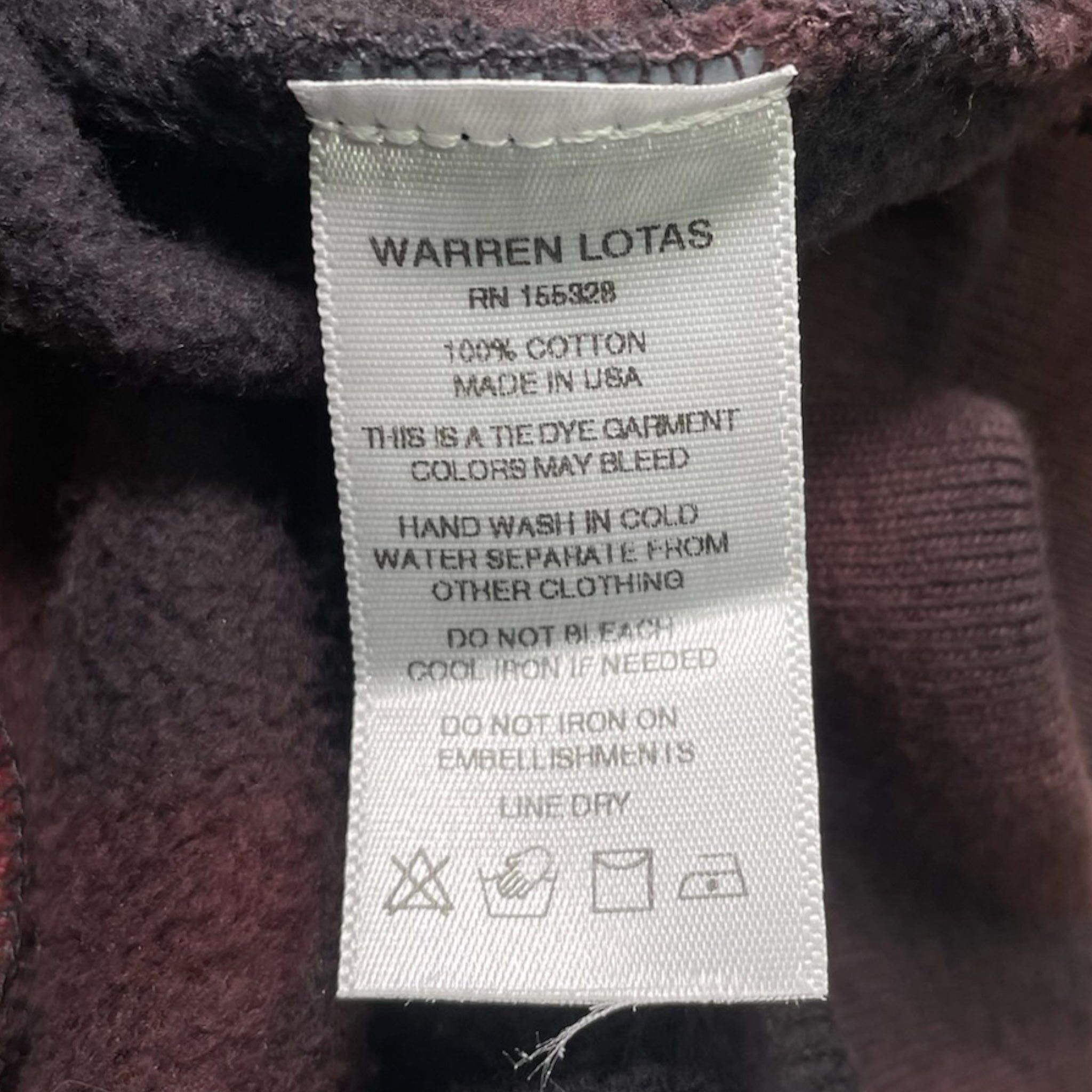 Warren Lotas Jason Quarter Zip Up Hooded Sweatshirt Red Black Size US L / EU 52-54 / 3 - 6 Thumbnail