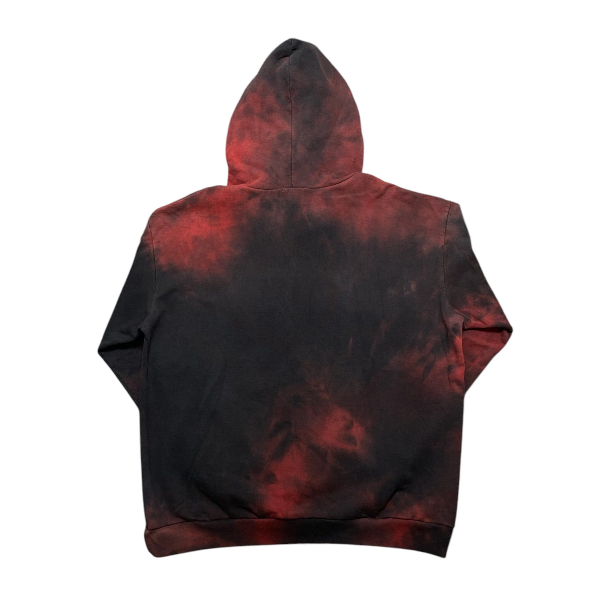 Warren Lotas Jason Quarter Zip Up Hooded Sweatshirt Red Black Size US L / EU 52-54 / 3 - 3 Thumbnail