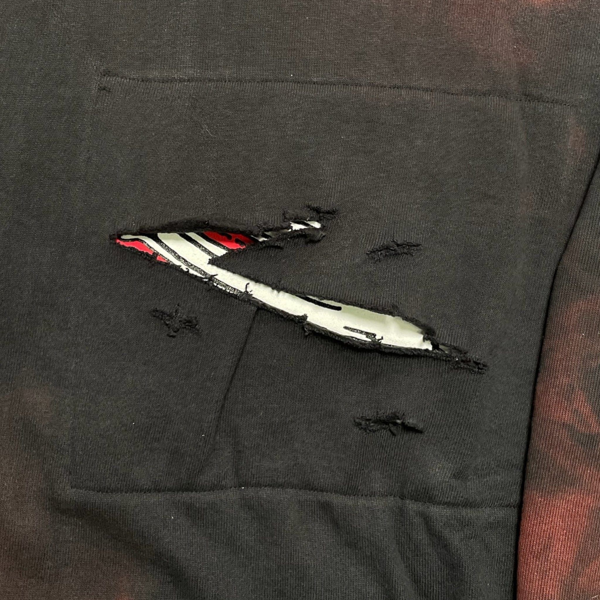 Warren Lotas Jason Quarter Zip Up Hooded Sweatshirt Red Black Size US XL / EU 56 / 4 - 5 Thumbnail