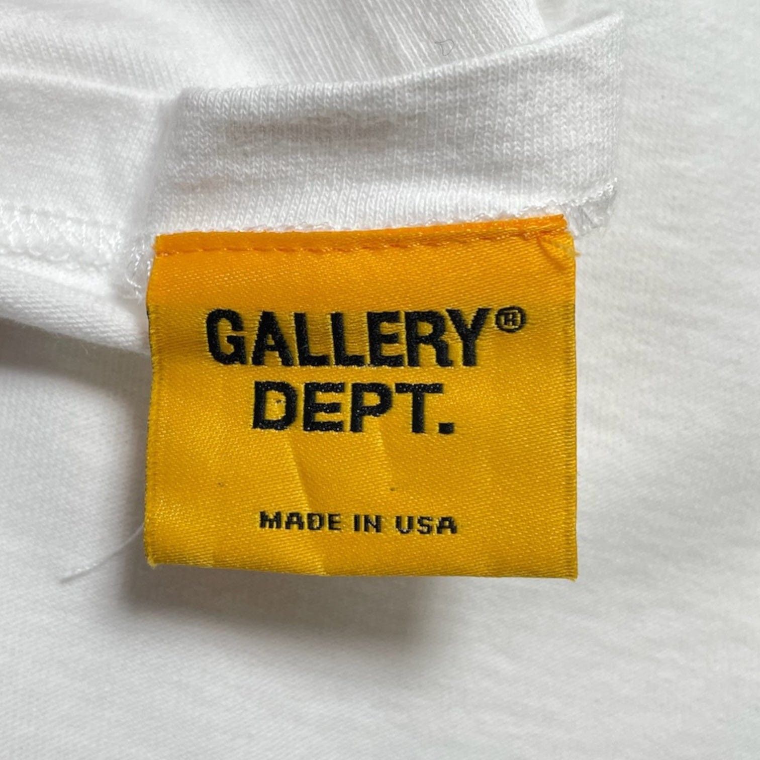 Gallery Dept. Gallery Department Souvenir Long Sleeve Tee Shirt White Size US XL / EU 56 / 4 - 4 Thumbnail