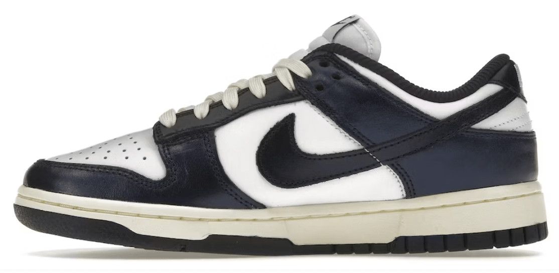 Nike Dunk Low PRM Vintage Navy (W) Size US 10 / IT 40 - 2 Thumbnail