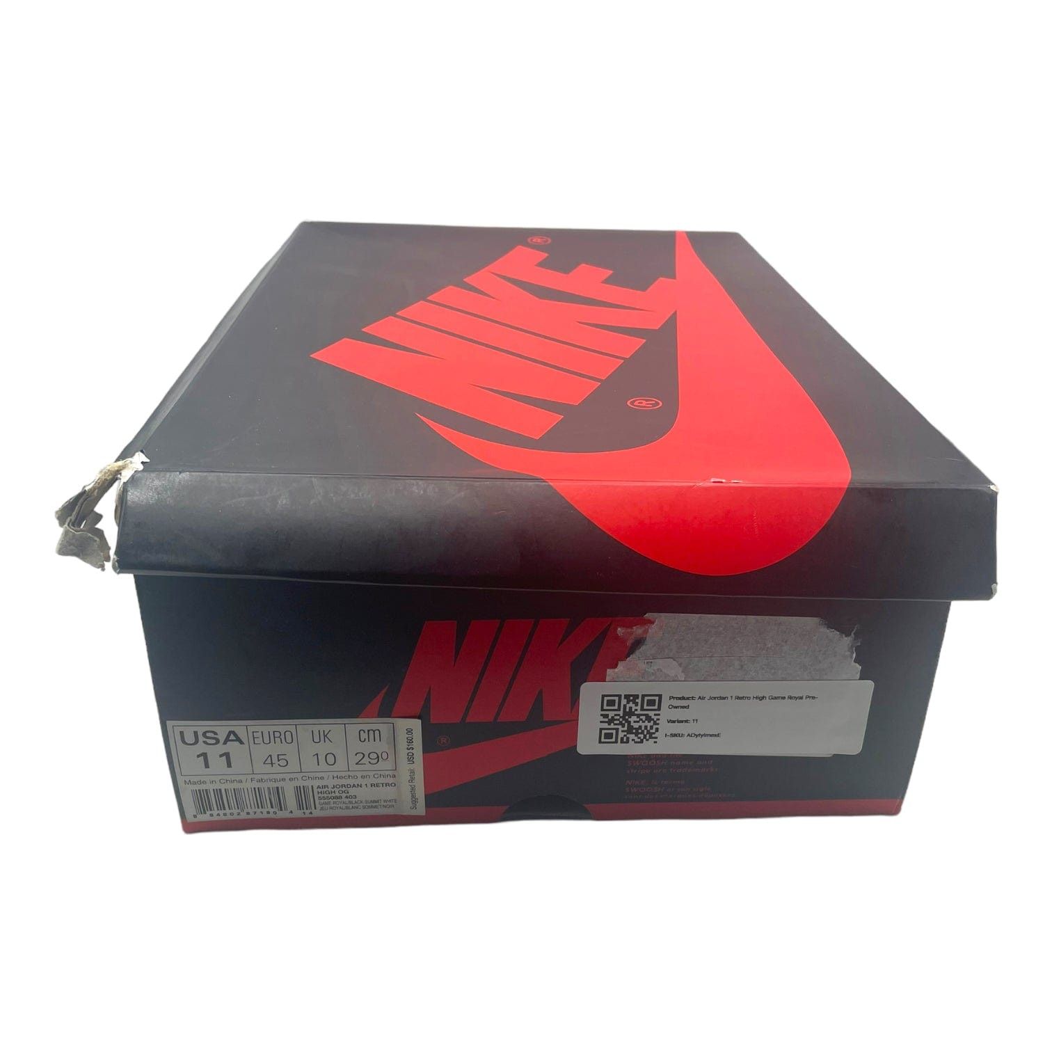 Nike 1 Retro High Game Royal Size US 11 / EU 44 - 9 Thumbnail
