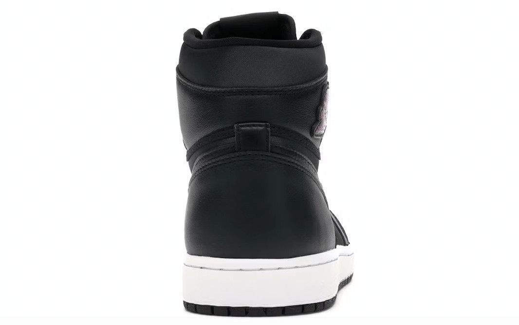 Nike 1 Retro High Black Satin Gym Red Size US 9 / EU 42 - 4 Thumbnail