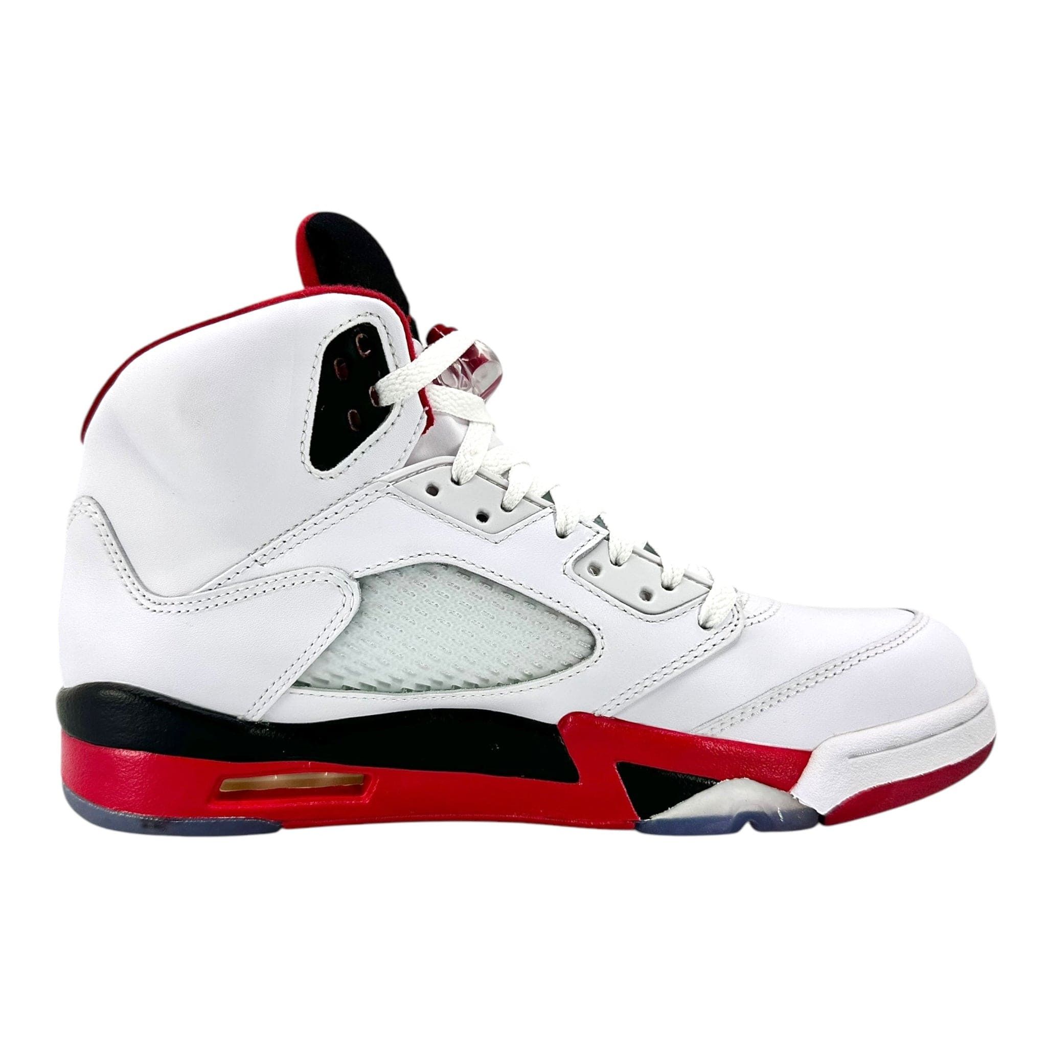 Nike 5 Retro Fire Red Black Tongue (2013) Size US 9.5 / EU 42-43 - 4 Thumbnail