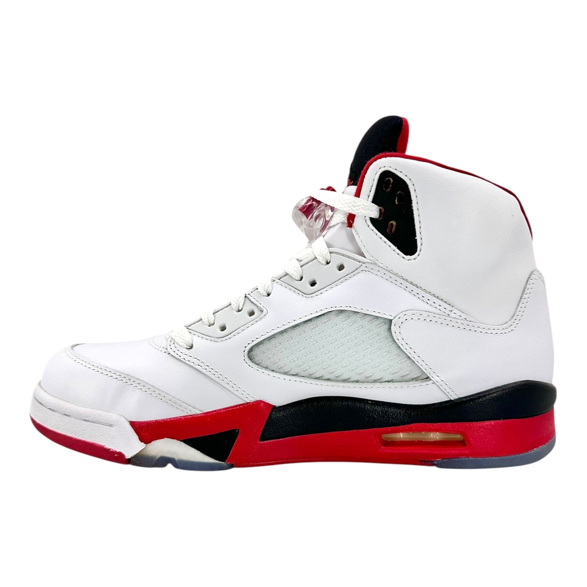 Nike 5 Retro Fire Red Black Tongue (2013) Size US 9.5 / EU 42-43 - 3 Thumbnail