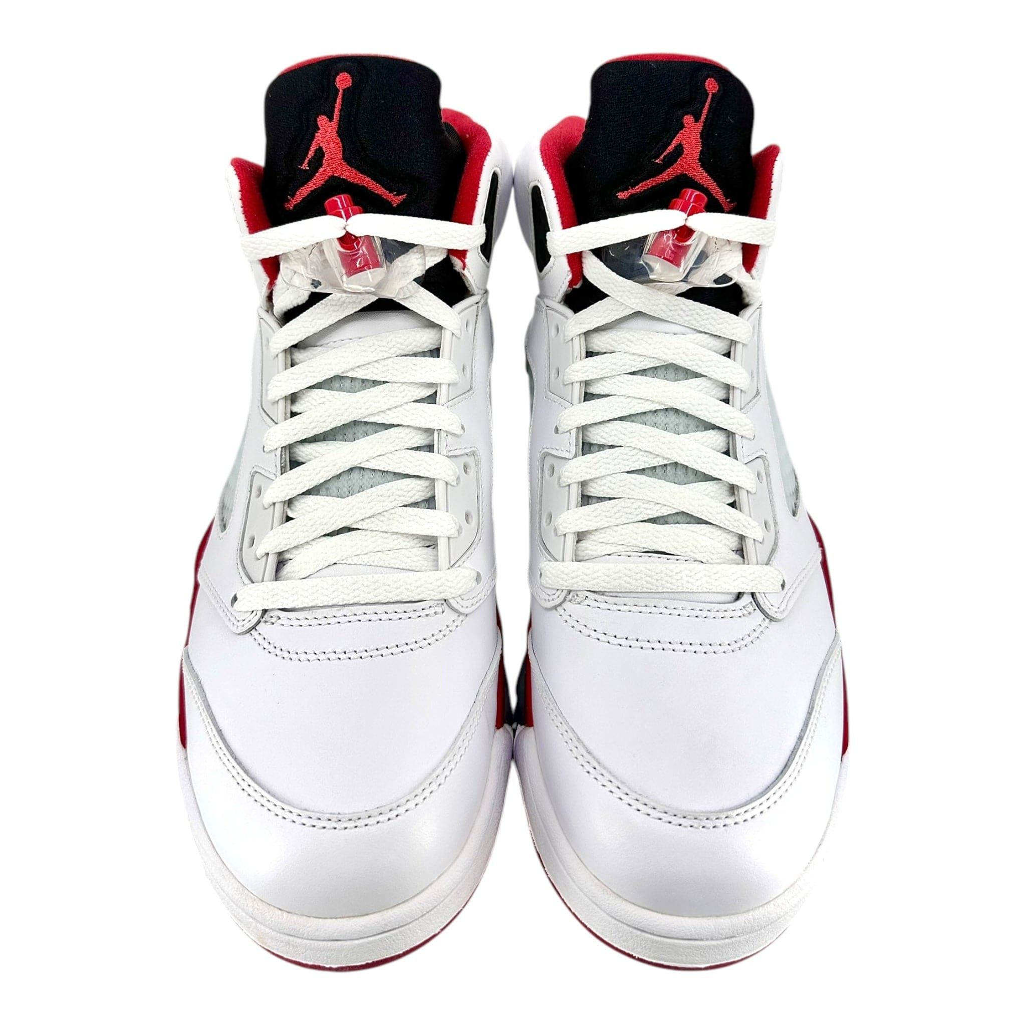 Nike 5 Retro Fire Red Black Tongue (2013) Size US 9.5 / EU 42-43 - 5 Thumbnail