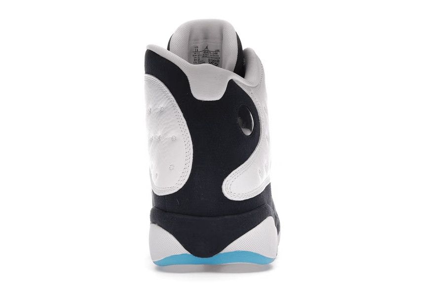 Nike 13 Retro Obsidian Powder Blue White Size US 11.5 / EU 44-45 - 4 Thumbnail