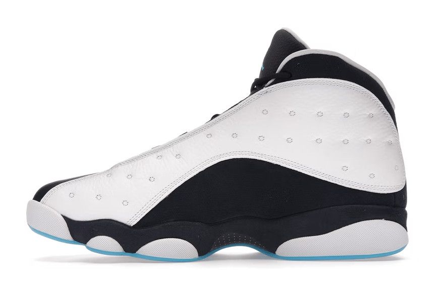 Nike 13 Retro Obsidian Powder Blue White Size US 11.5 / EU 44-45 - 2 Thumbnail