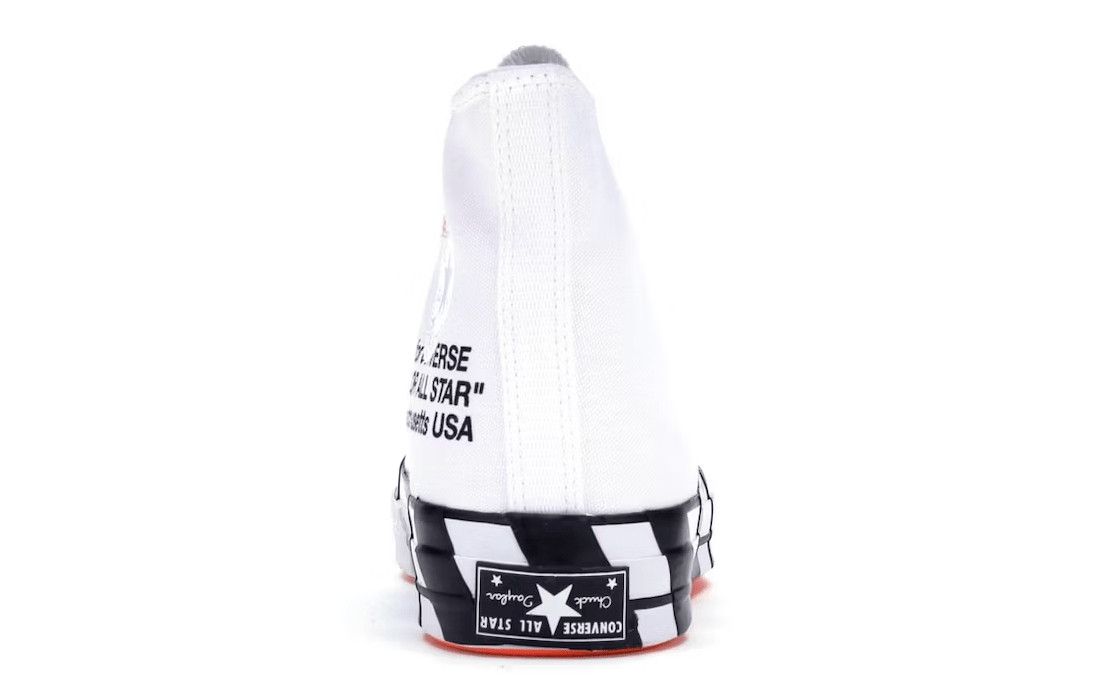 Nike Converse Chuck Taylor All-Star 70s Hi Off-White Size US 5.5 / EU 38 - 4 Thumbnail