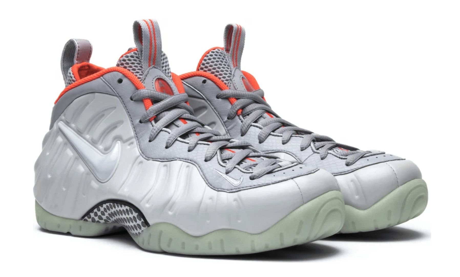 Nike Air Foamposite Pro Pure Platinum Size US 11.5 / EU 44-45 - 3 Thumbnail