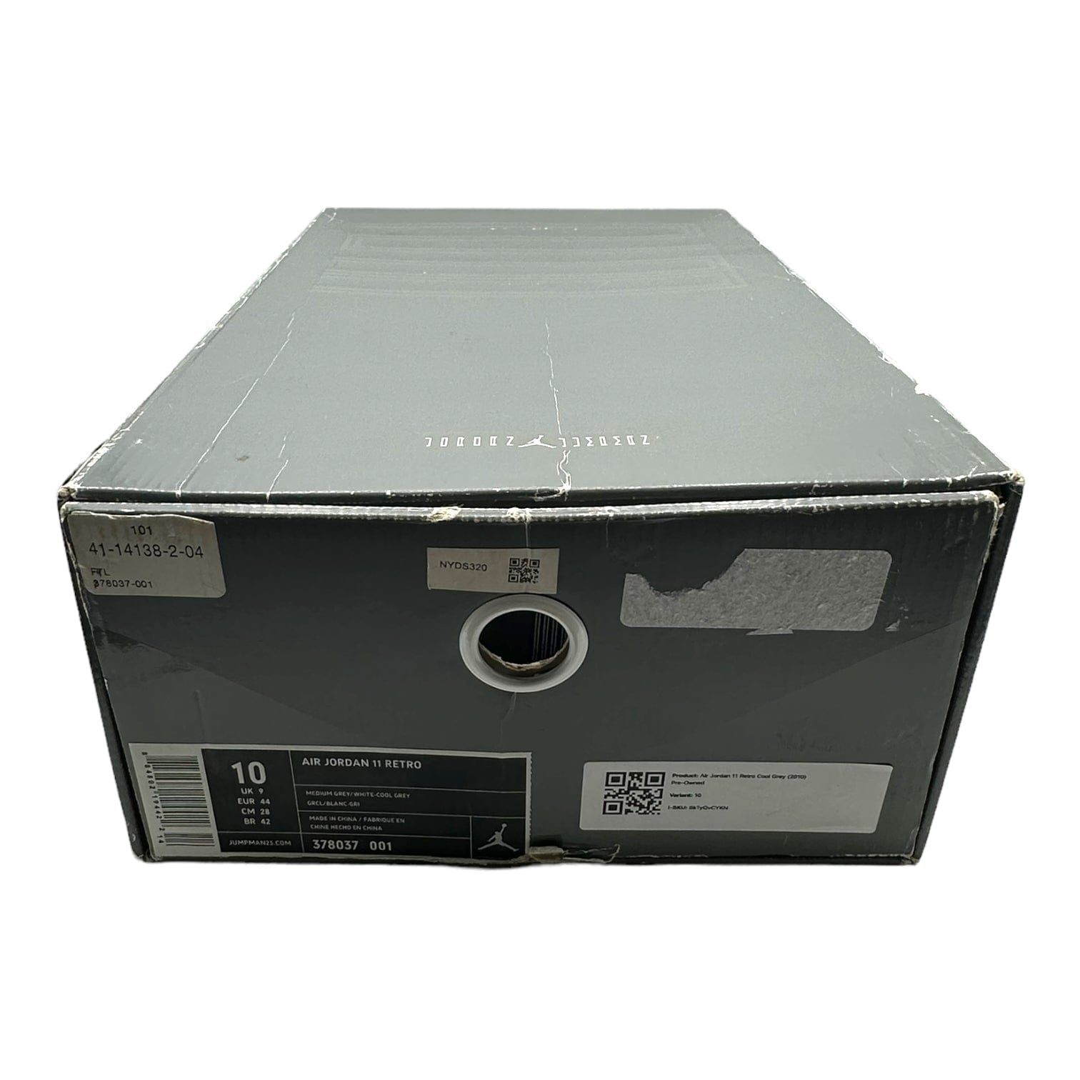 Nike 11 Retro Cool Grey (2010) Size US 10 / EU 43 - 8 Thumbnail