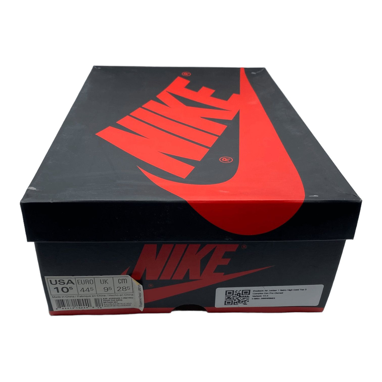 Nike 1 Retro High Gold Top 3 Complex Con Size US 10.5 / EU 43-44 - 9 Thumbnail