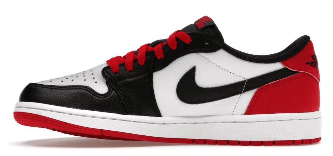 Nike 1 Retro Low OG Black Toe (2023) Size US 8.5 / EU 41-42 - 2 Thumbnail