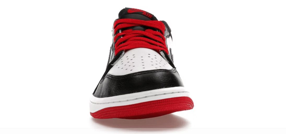 Nike 1 Retro Low OG Black Toe (2023) Size US 8.5 / EU 41-42 - 4 Thumbnail