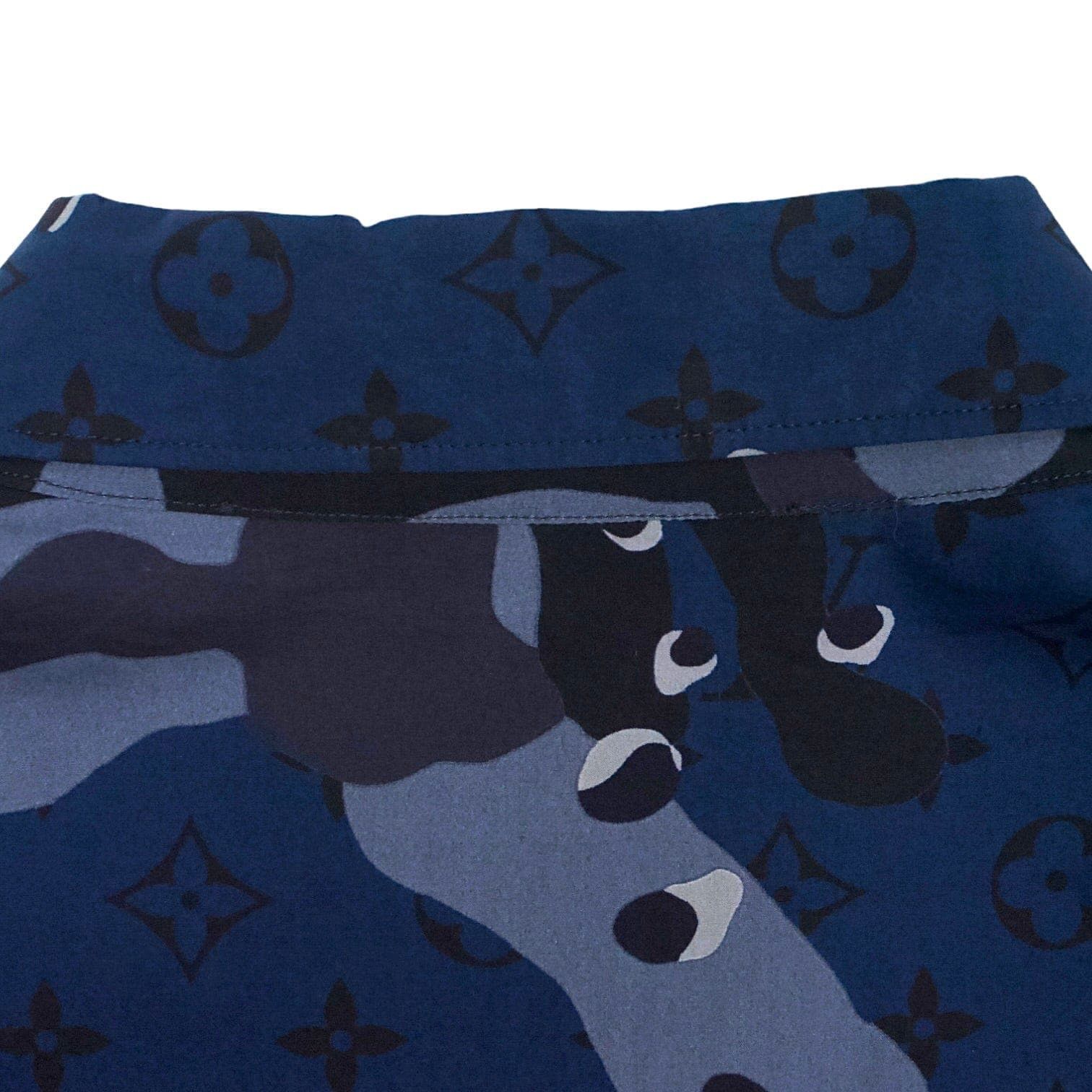 Louis Vuitton Camouflage DNA Button Up Shirt Blue Camo Size US L / EU 52-54 / 3 - 4 Thumbnail
