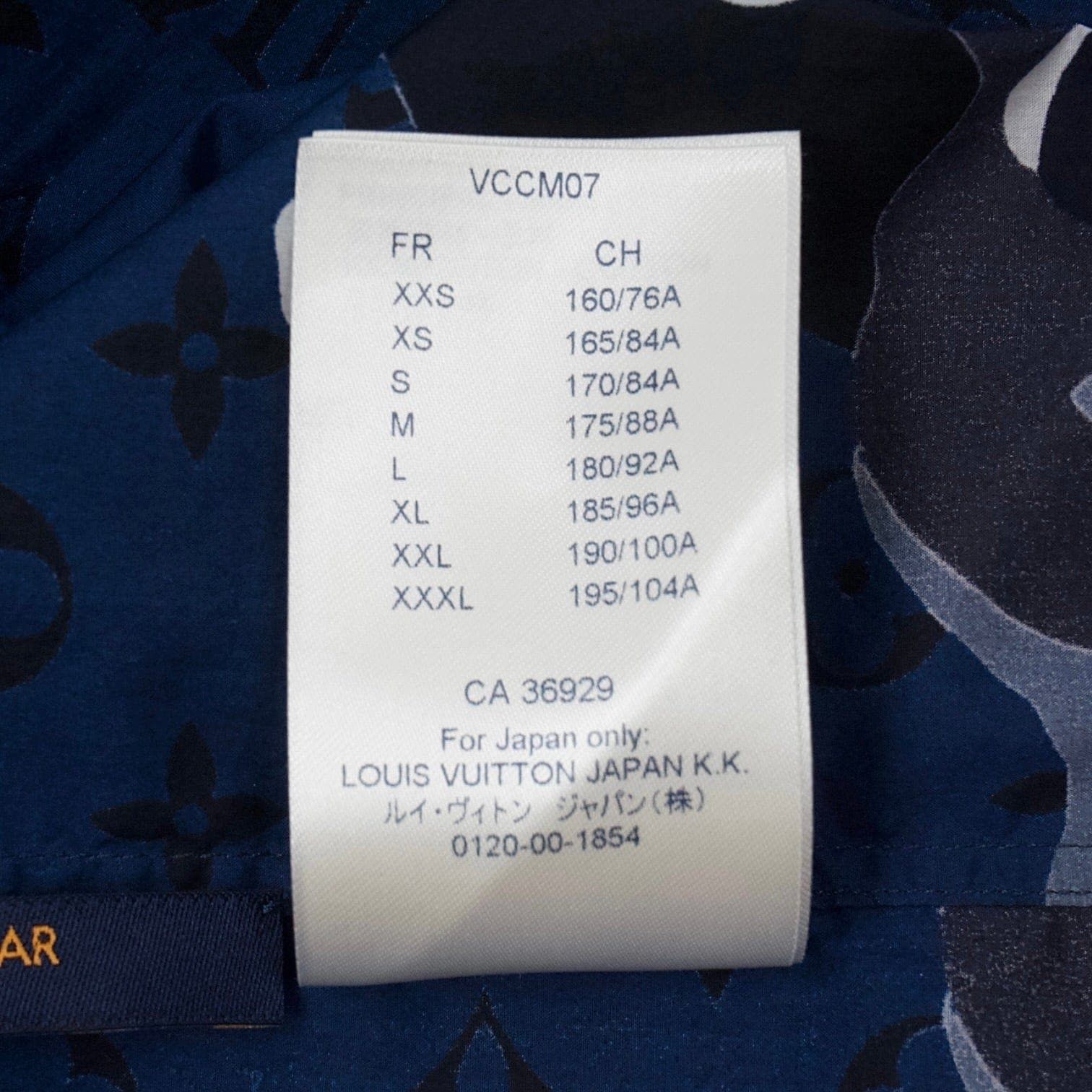 Louis Vuitton Camouflage DNA Button Up Shirt Blue Camo Size US L / EU 52-54 / 3 - 8 Thumbnail