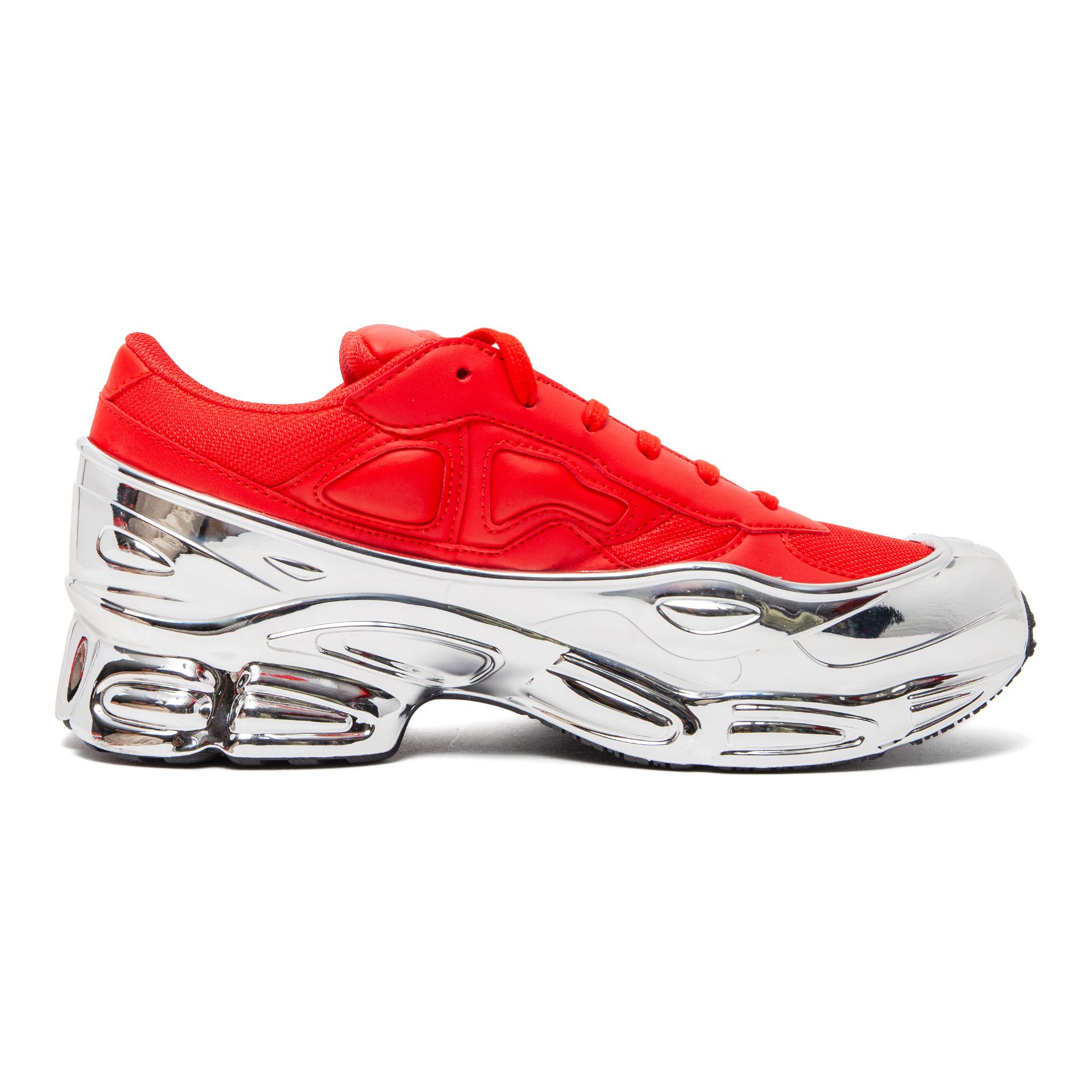 Adidas Ozweego Raf Simons Red Silver Metallic Size US 8 / EU 41 - 4 Thumbnail