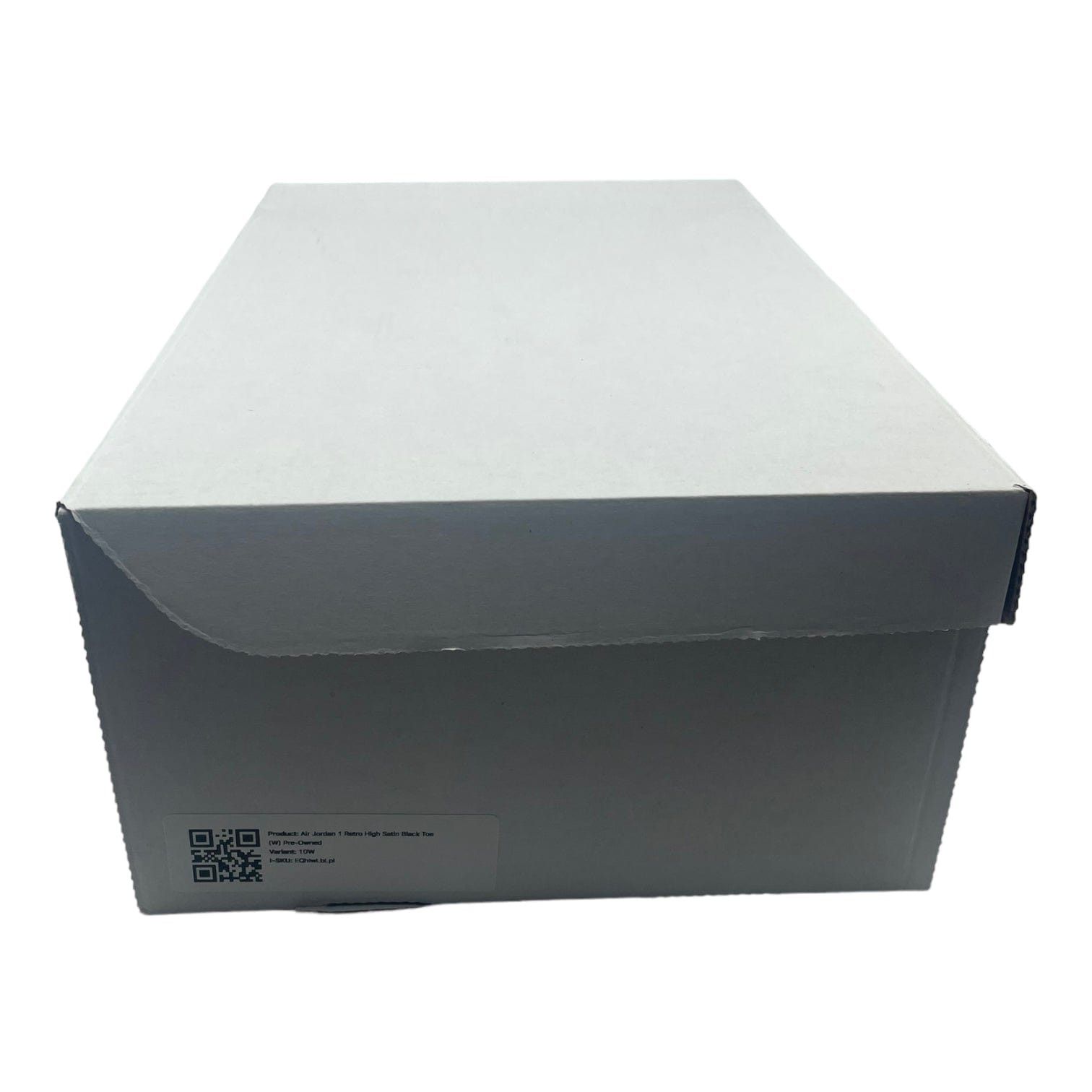 Nike 1 Retro High Satin Black Toe (W) Size US 10 / IT 40 - 8 Thumbnail