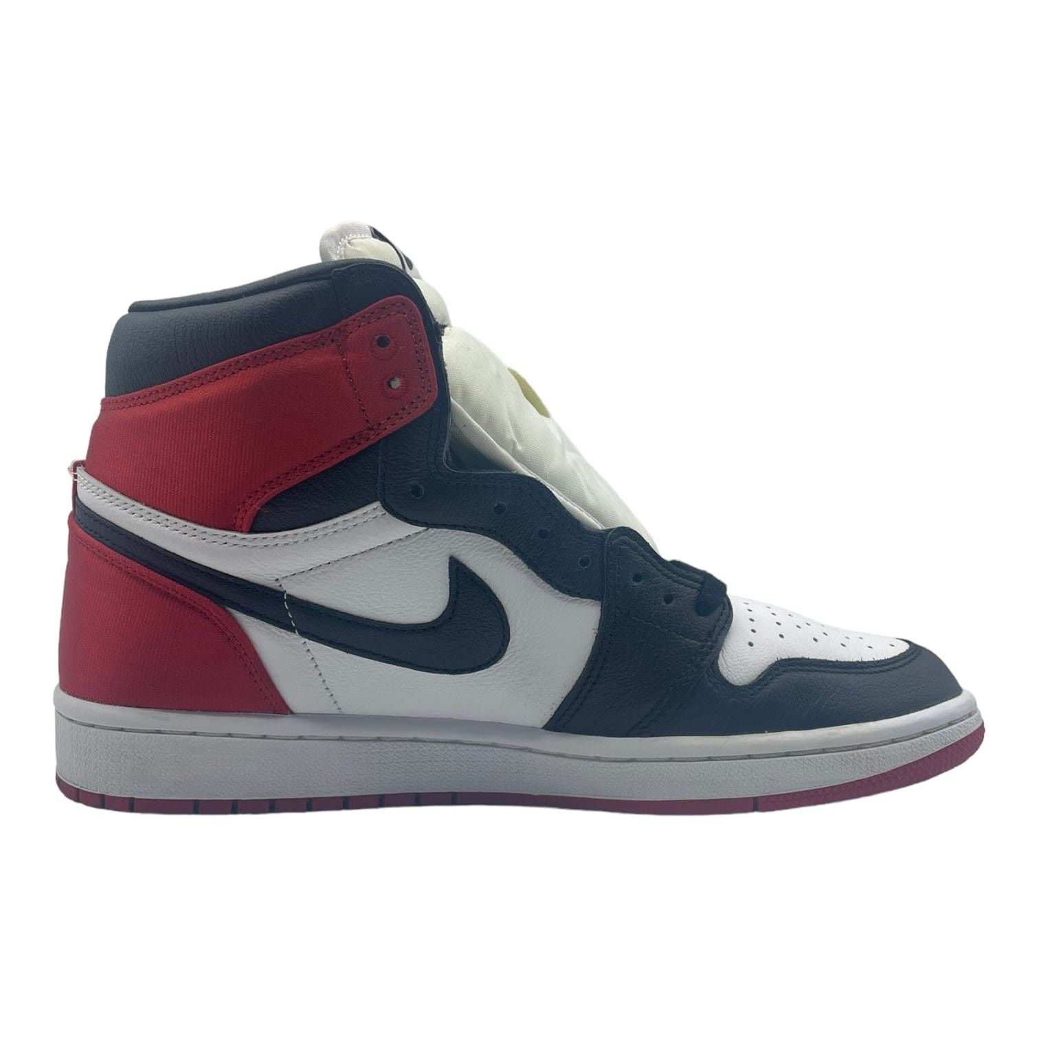 Nike 1 Retro High Satin Black Toe (W) Size US 10 / IT 40 - 4 Thumbnail