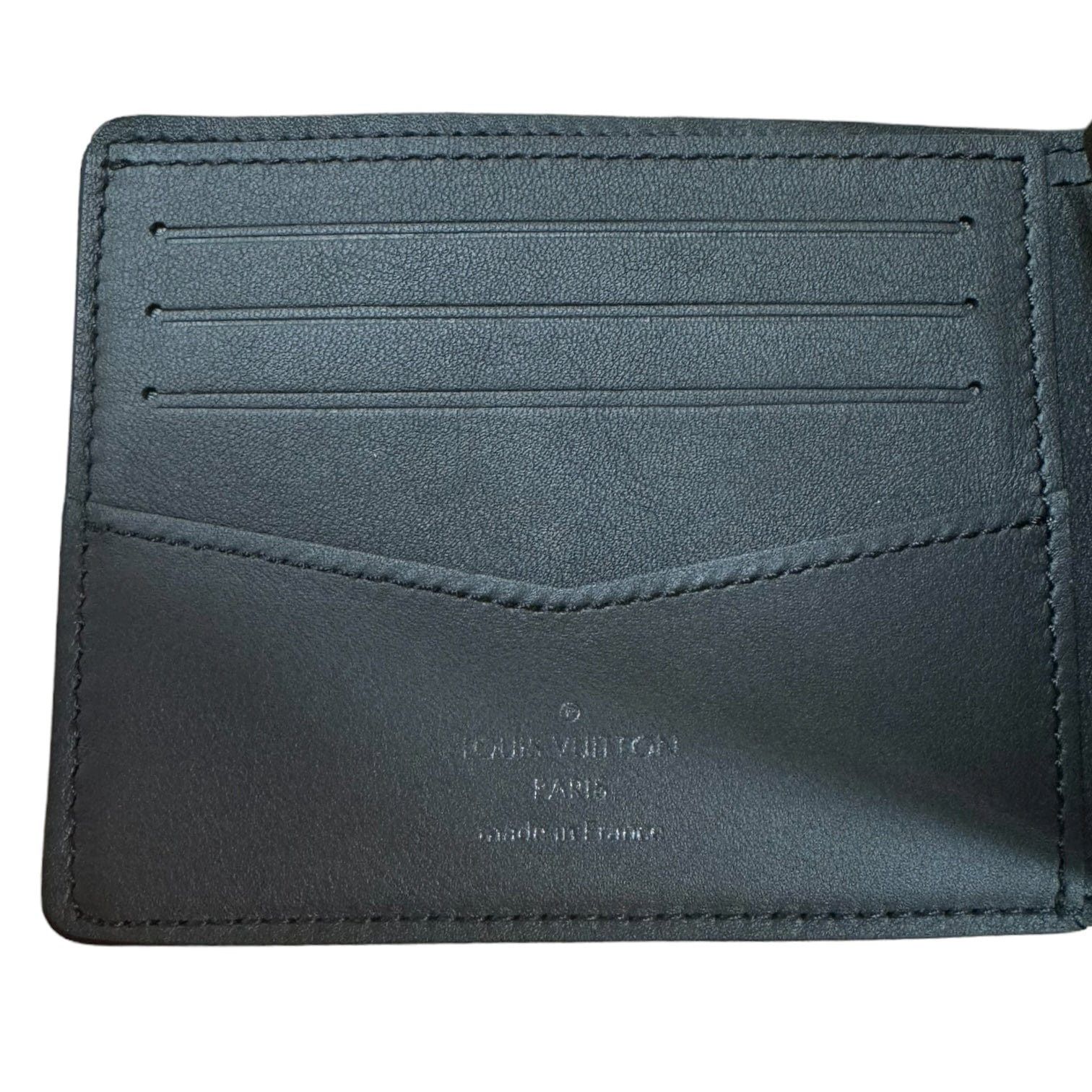 Louis Vuitton Multiple Wallet Damier Infini Leather Black Size ONE SIZE - 5 Thumbnail