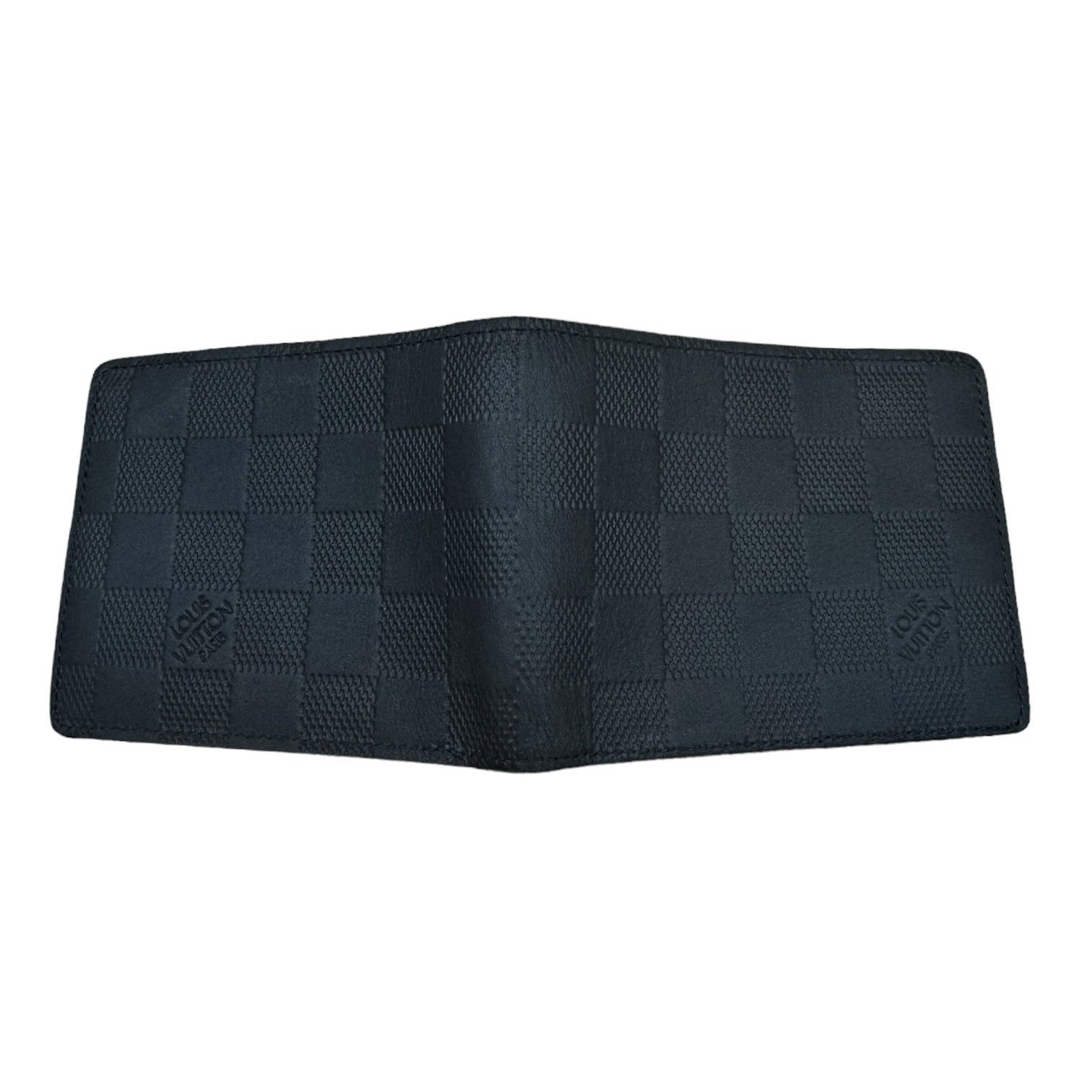 Louis Vuitton Multiple Wallet Damier Infini Leather Black Size ONE SIZE - 3 Thumbnail