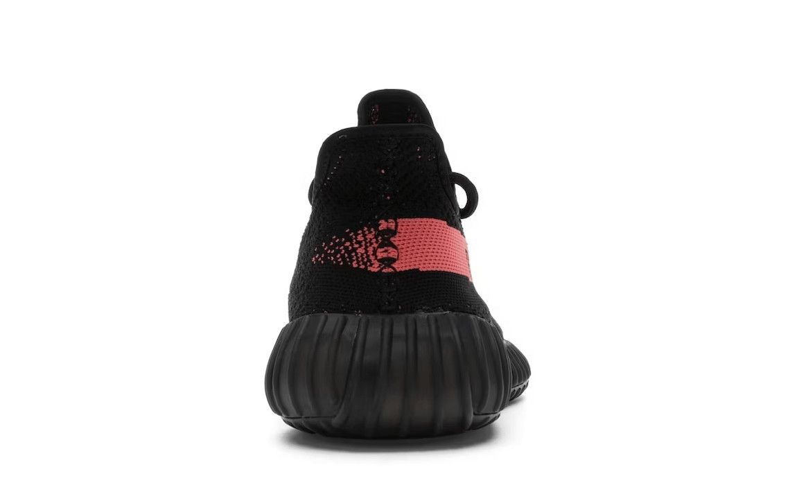 Adidas Yeezy Boost 350 V2 Core Black Red Size US 9 / EU 42 - 4 Thumbnail