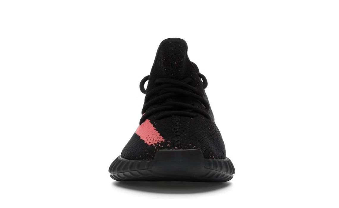Adidas Yeezy Boost 350 V2 Core Black Red Size US 9 / EU 42 - 3 Thumbnail