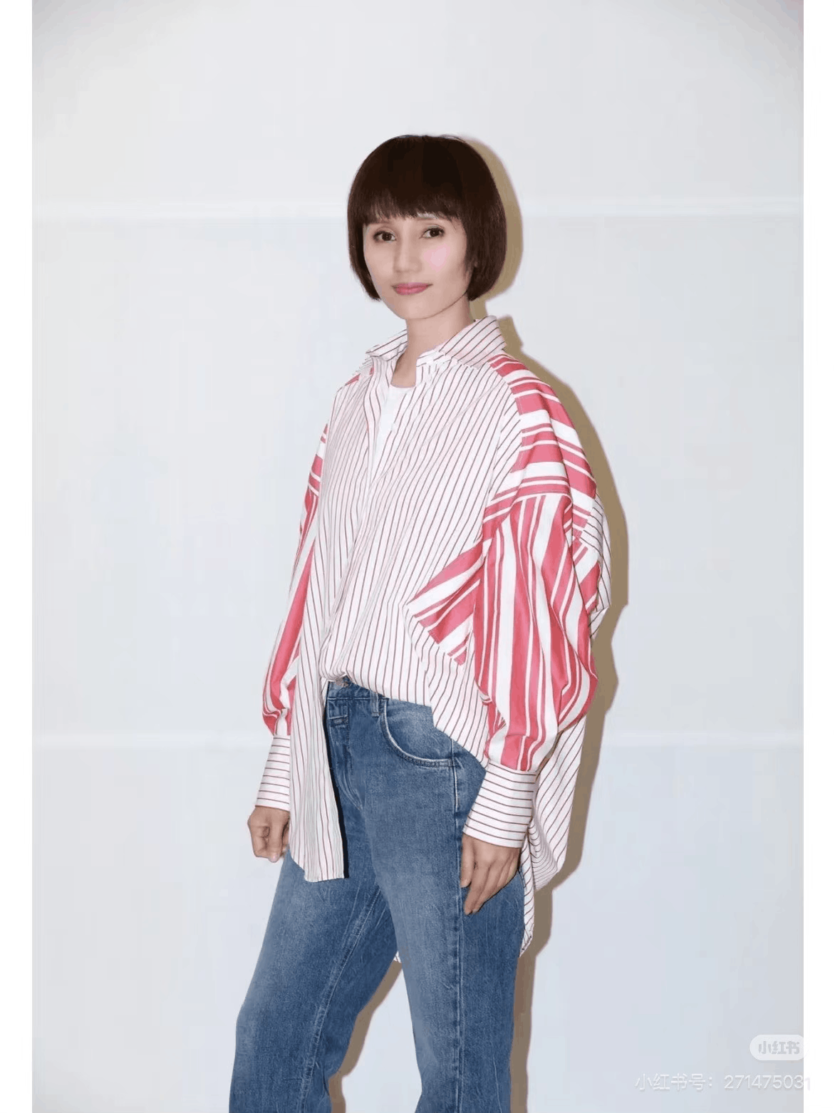 Celine Celine Old Celine Red White Stripe Plaid Shirt Coat Size S / US 4 / IT 40 - 4 Thumbnail