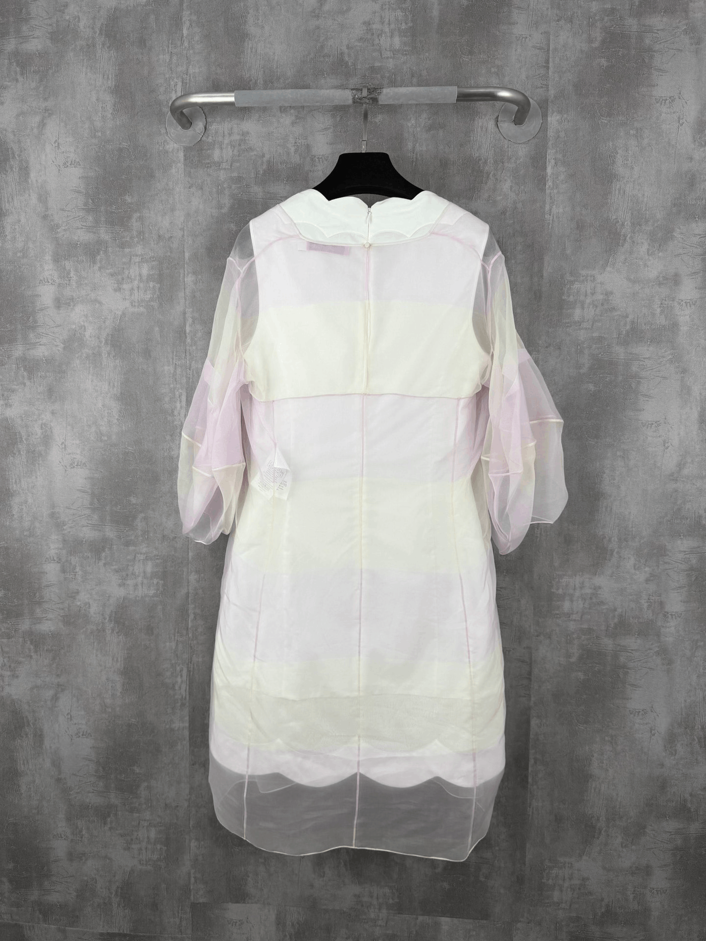 Dior Dior Colorblock Silk Tulle Dress Two-Piece Size S / US 4 / IT 40 - 3 Thumbnail