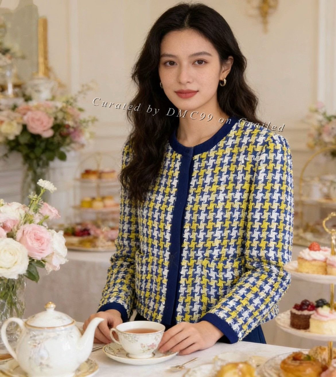 Miu Miu Miumiu Tweed Houndstooth Casual Jacket Size S / US 4 / IT 40 - 5 Thumbnail