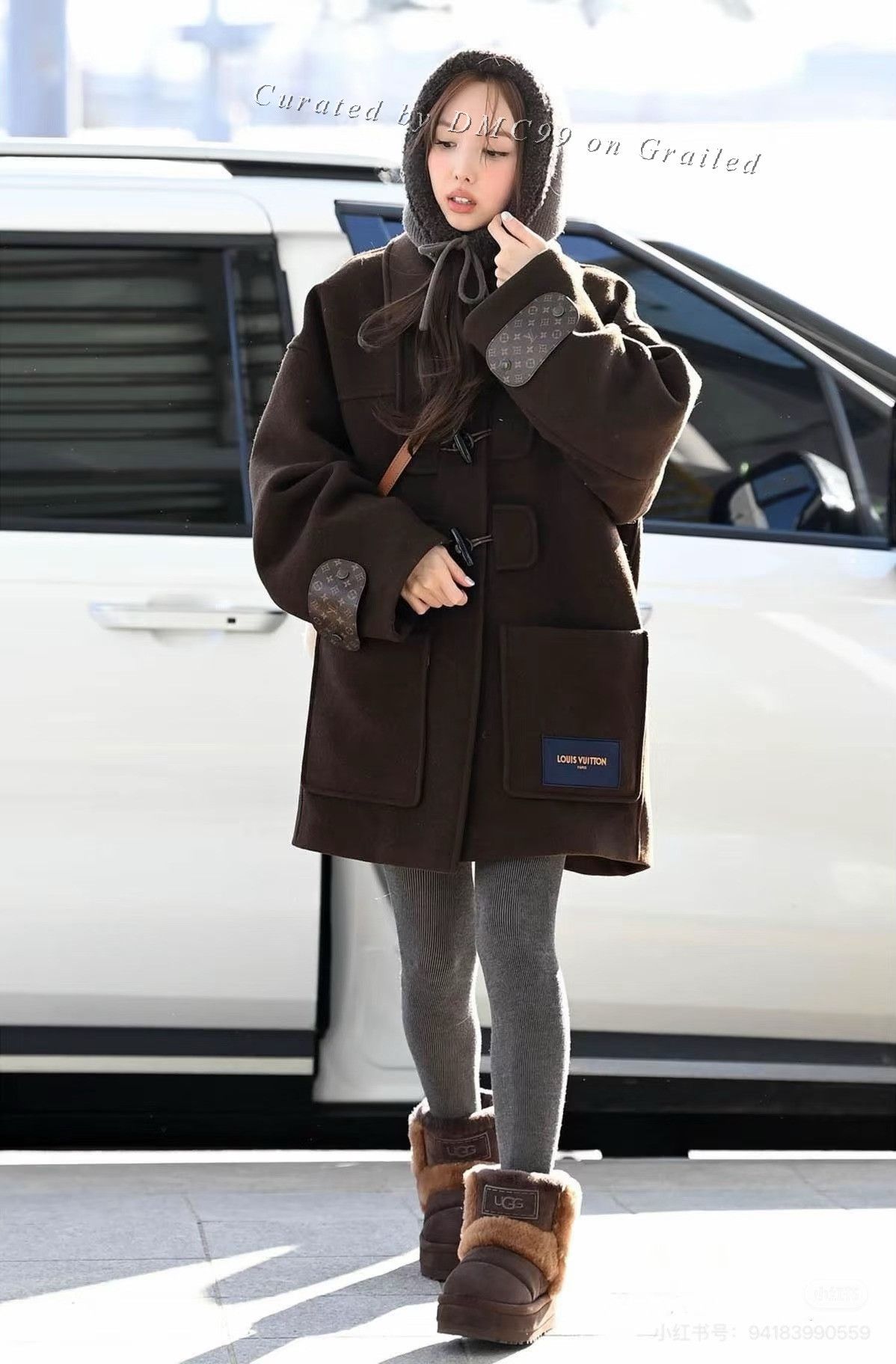Louis Vuitton Louis Vuitton 2025 Black Wool Coat Size XS / US 0-2 / IT 36-38 - 5 Thumbnail