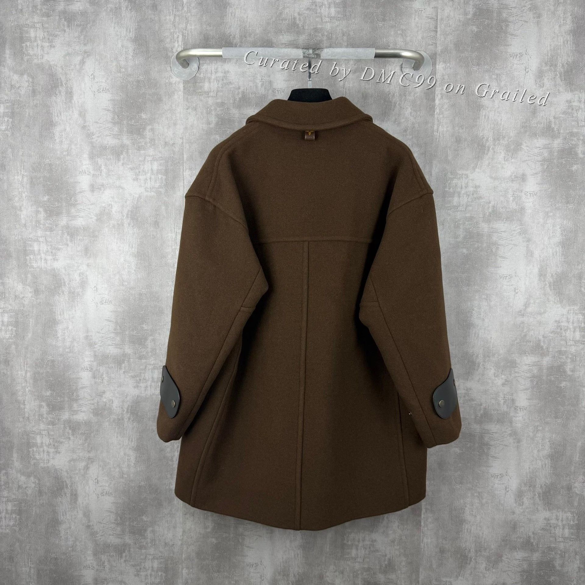 Louis Vuitton Louis Vuitton 2025 Black Wool Coat Size XS / US 0-2 / IT 36-38 - 3 Thumbnail