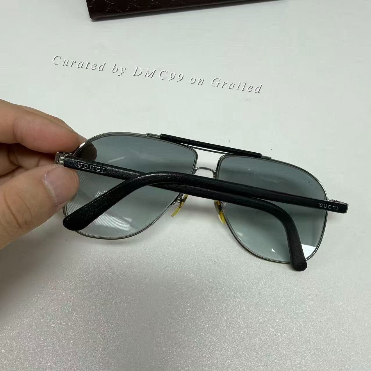 Gucci Gucci Aviator Sunglasses Size ONE SIZE - 2 Thumbnail