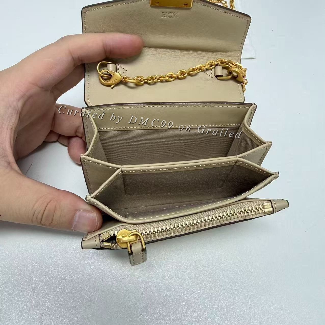 MCM MCM Tracy Mini Card Case Chain Bag Size ONE SIZE - 4 Thumbnail