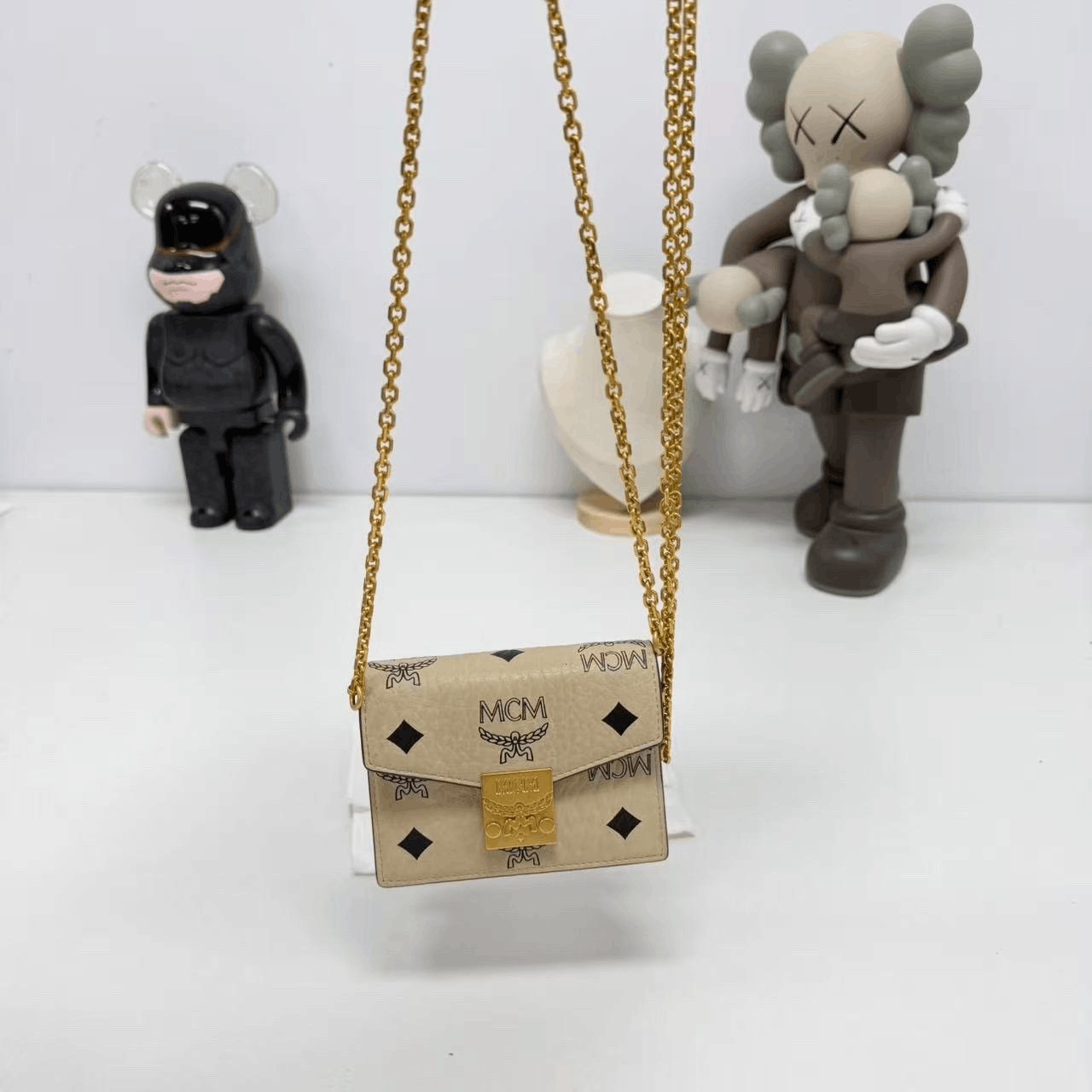 MCM MCM Tracy Mini Card Case Chain Bag Size ONE SIZE - 5 Thumbnail