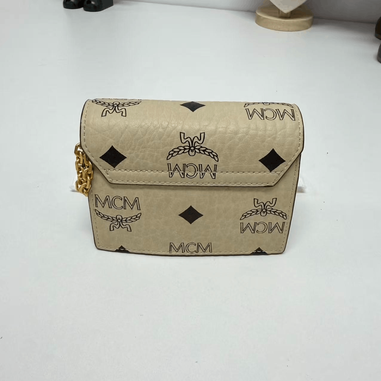 MCM MCM Tracy Mini Card Case Chain Bag Size ONE SIZE - 2 Thumbnail