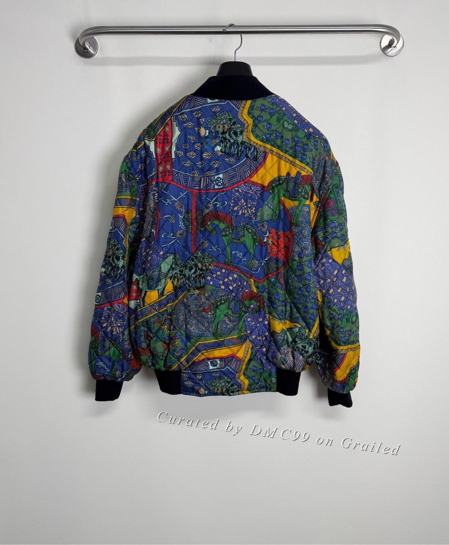 Hermes Hermes Graffiti Oil Painting Knight Jacket Size US L / EU 52-54 / 3 - 2 Thumbnail