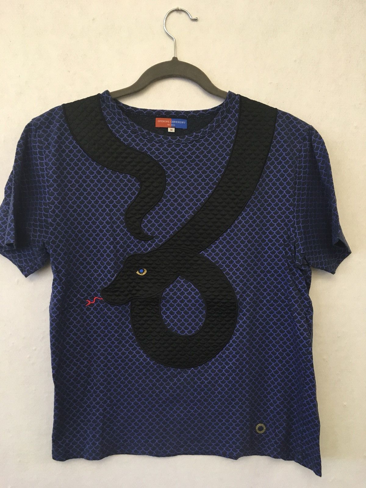 トップス opening ceremony snake embroidery shirt opening ceremony snake embroidery shirt