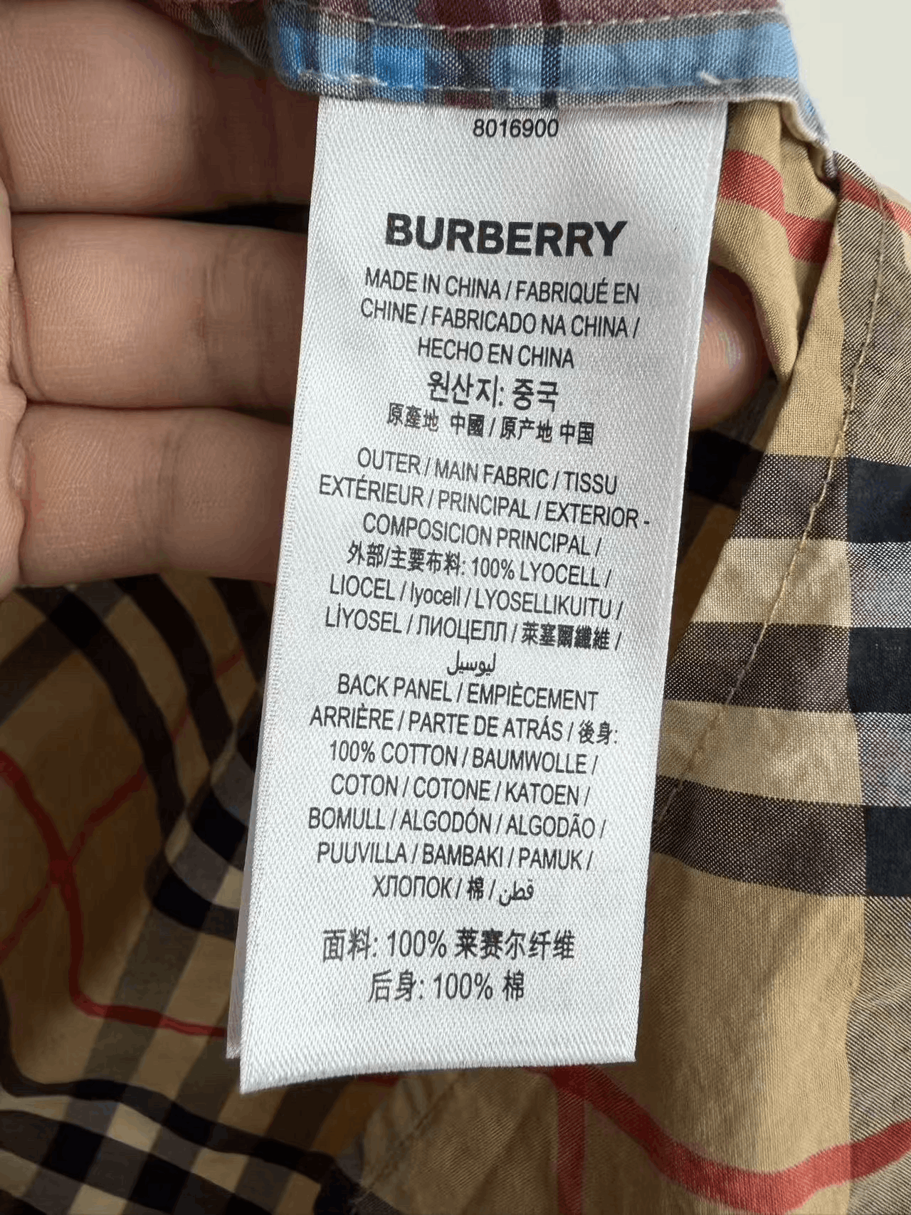 Burberry Burberry Check Pattern Long-Sleeve Shirt Size XL / US 12-14 / IT 48-50 - 4 Thumbnail