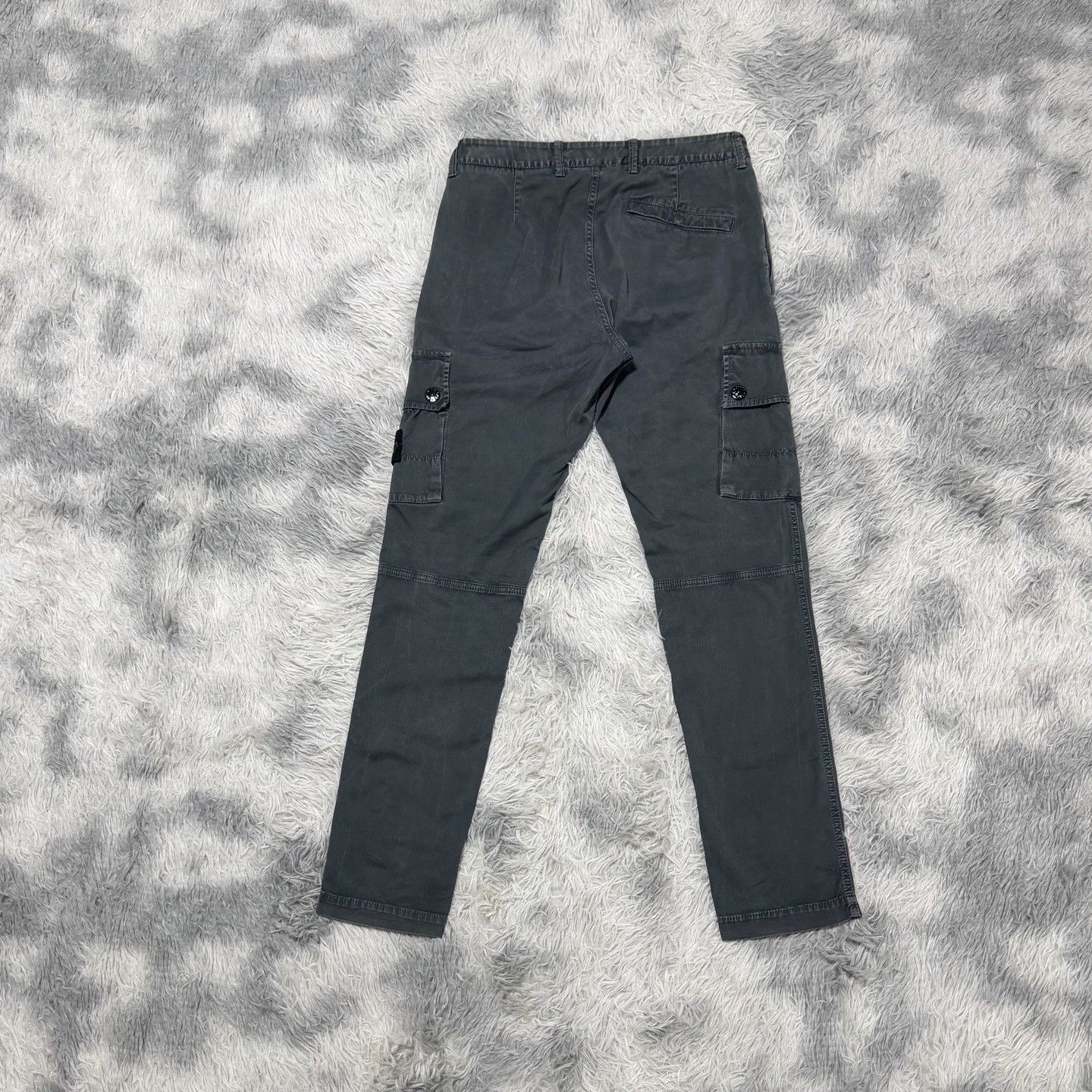 Stone Island Stone Island Washed Cargo Pants W30 Size US 30 / EU 46 - 2 Thumbnail