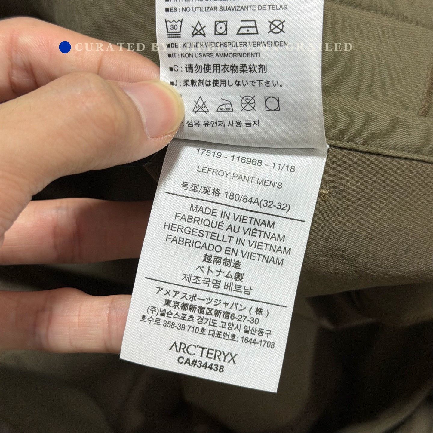 Arc'teryx Arcteryx Lefroy Softshell Casual Pants Size US 32 / EU 48 - 9 Thumbnail