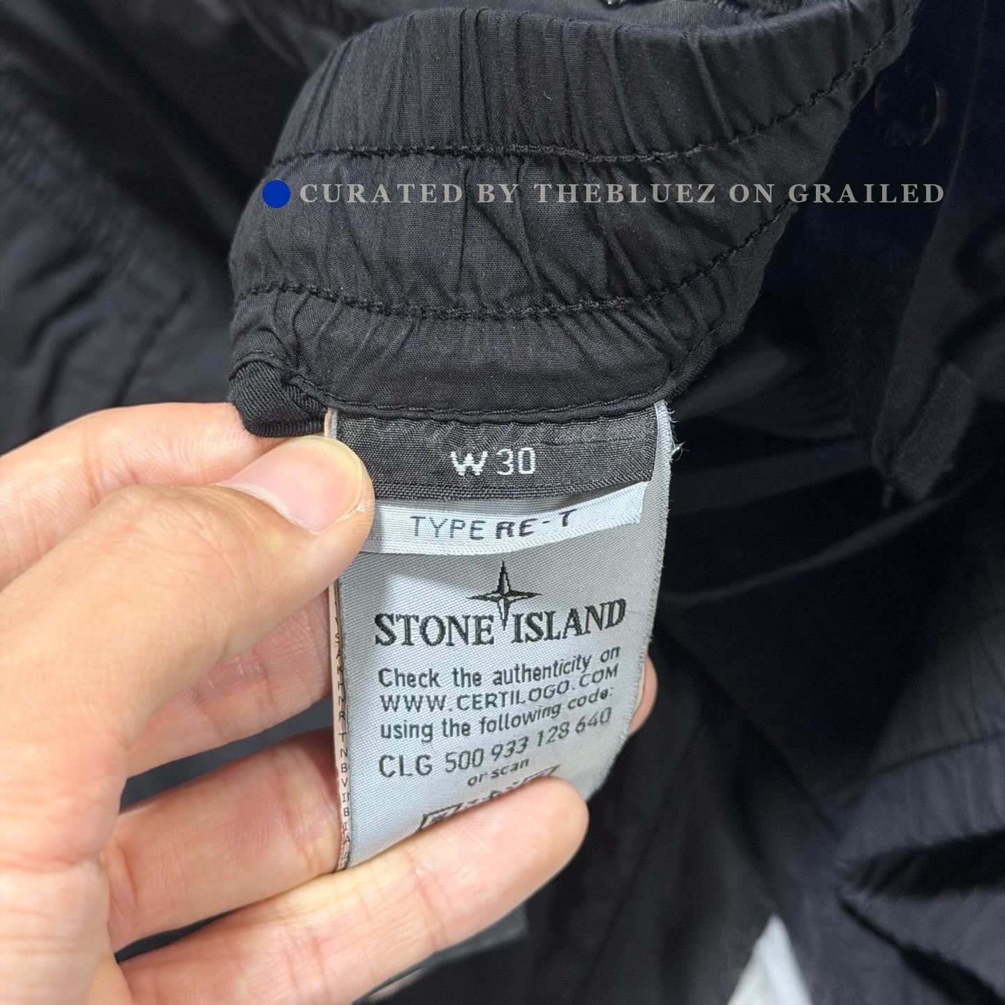 Stone Island Stone Island Black Cargo Pants W30 Size US 30 / EU 46 - 5 Thumbnail