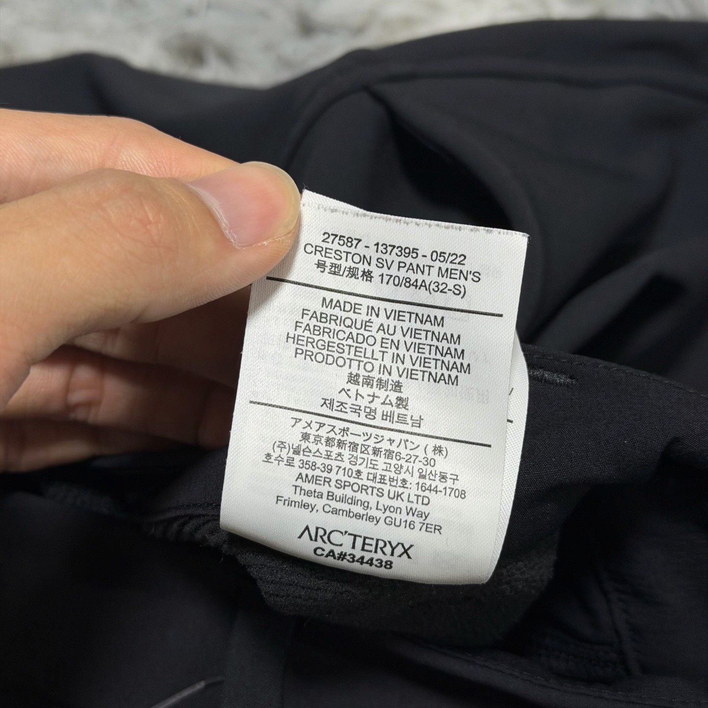 Arc'teryx Arcteryx Creston Sv Pant Men's Size US 32 / EU 48 - 7 Thumbnail