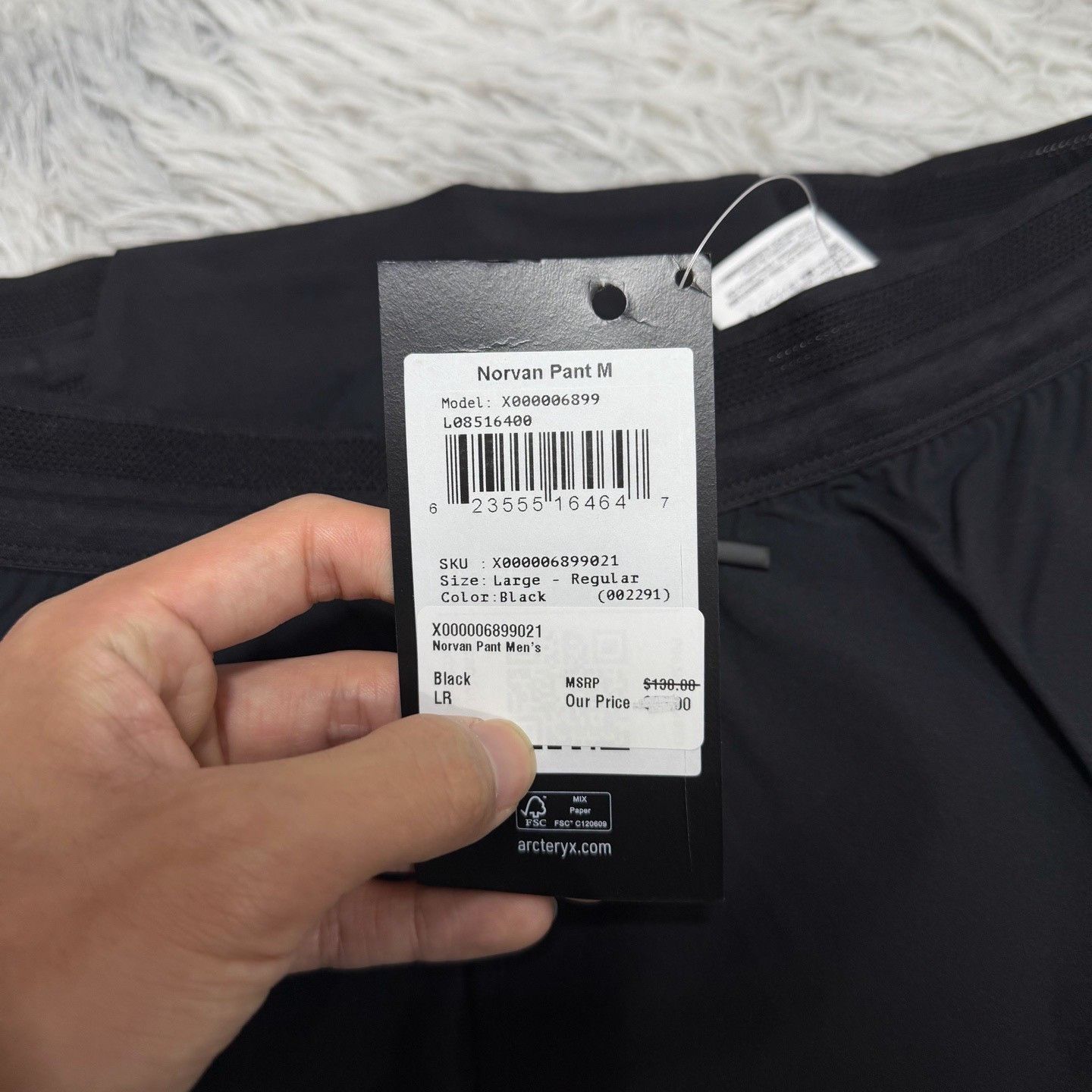 Arc'teryx Arcteryx Men's Norvan Pant Size US 32 / EU 48 - 4 Thumbnail