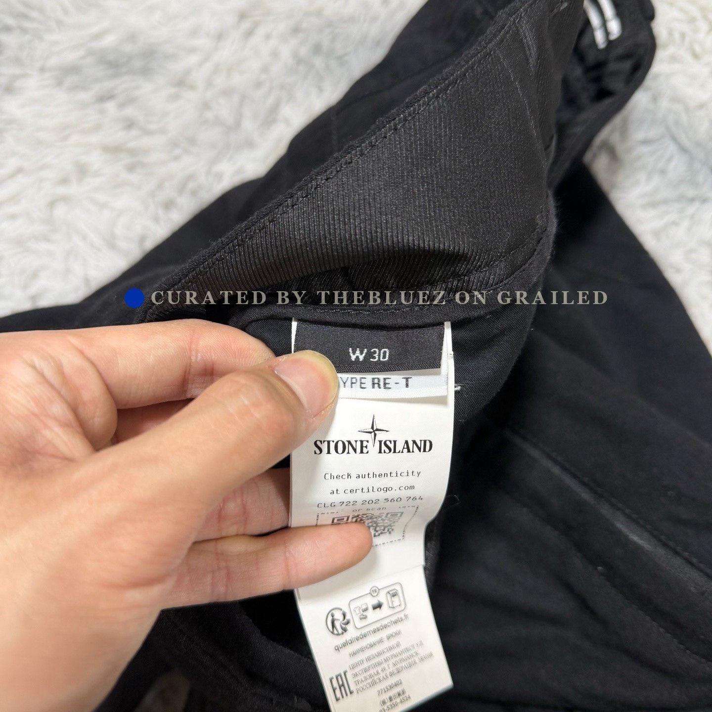 Stone Island Stone Island Wool Blend Cargo Straight Pants Size US 30 / EU 46 - 6 Thumbnail