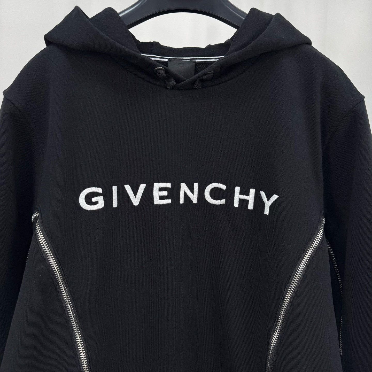 Givenchy Givenchy 25SS Zipper Embroidered Letter Hoodie Size US M / EU 48-50 / 2 - 3 Thumbnail
