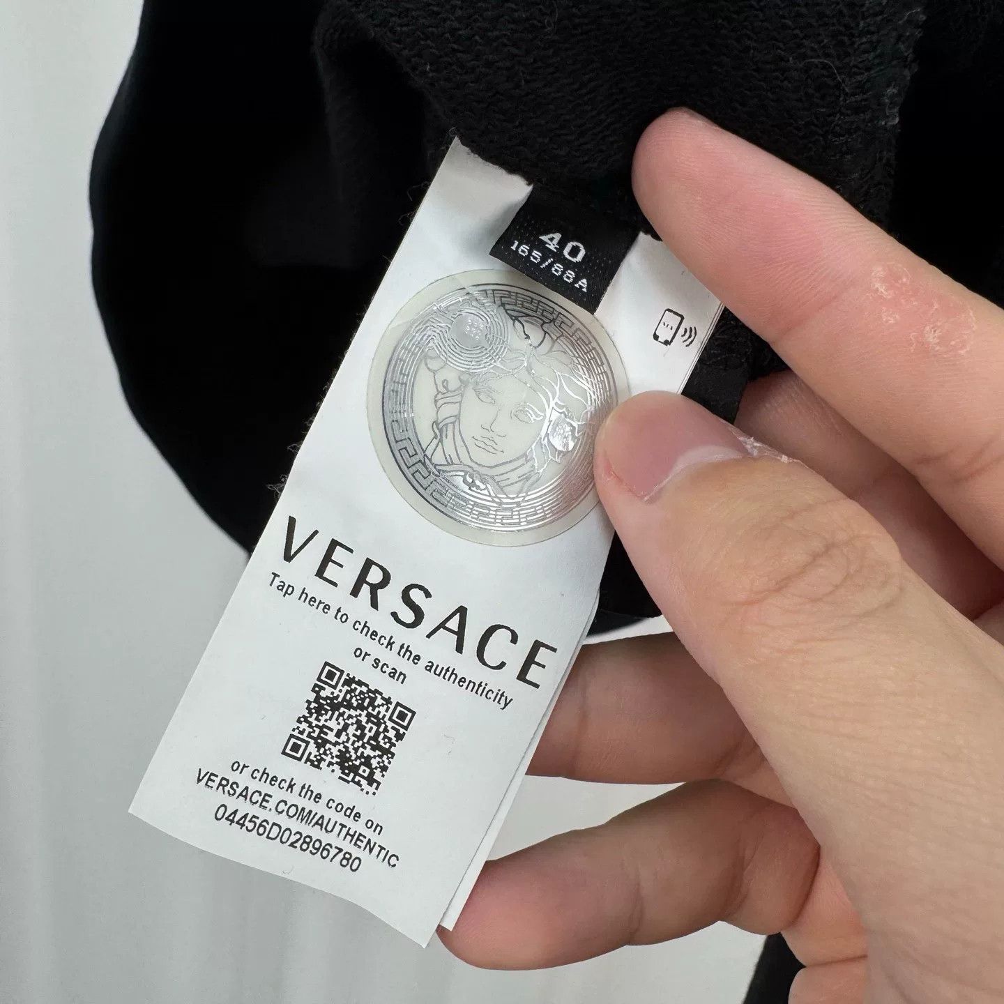 Versace Versace Embroidered Medusa Letter Sweatshirt Size US XXS / EU 40 - 6 Thumbnail