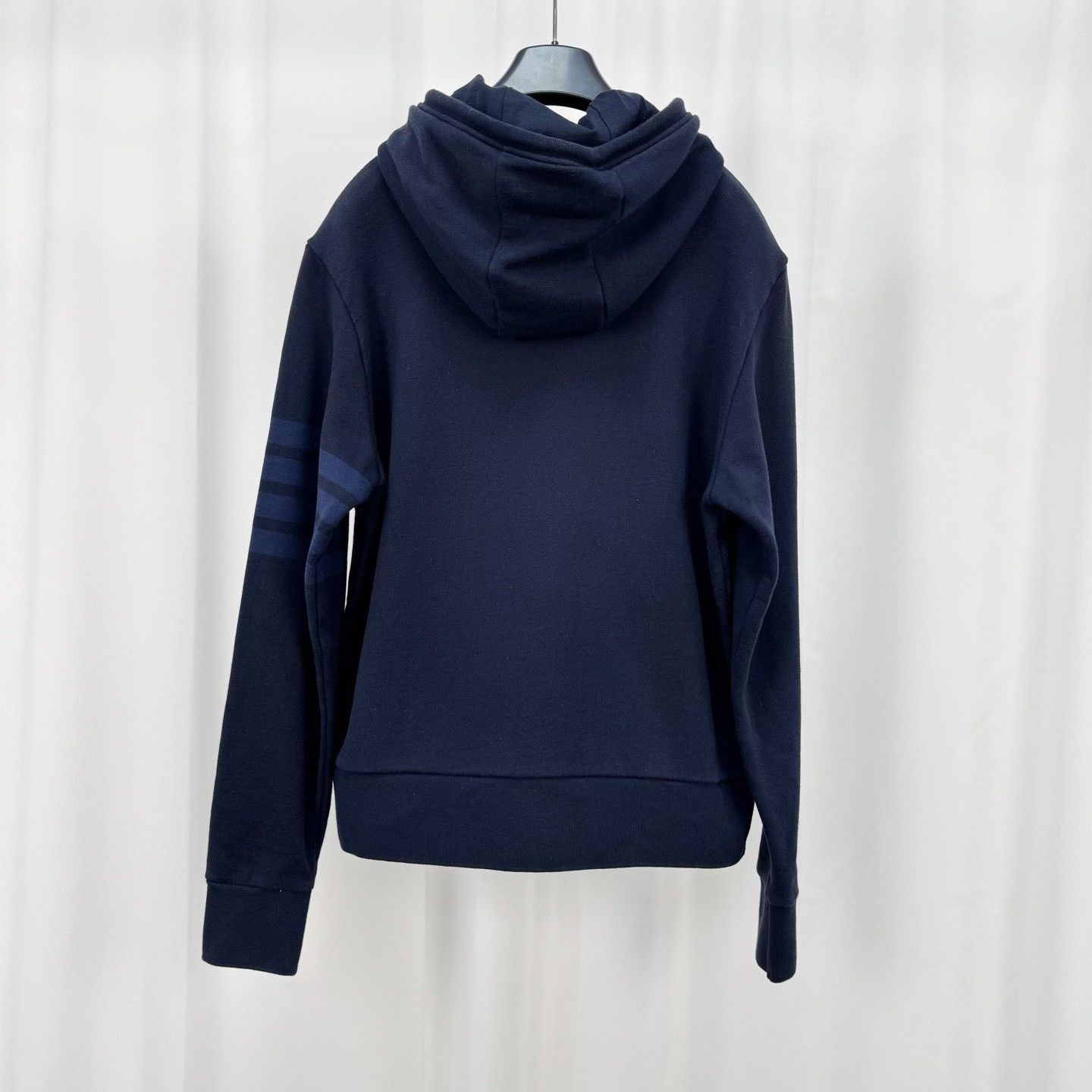 Thom Browne Thom Browne Four-Bar Zip Hoodie Size US M / EU 48-50 / 2 - 2 Thumbnail